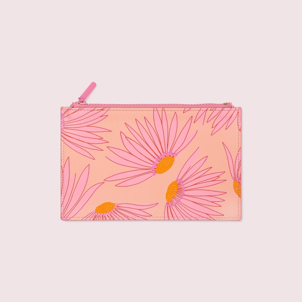 Kate Spade Falling Flower Pencil Pouch NWT
